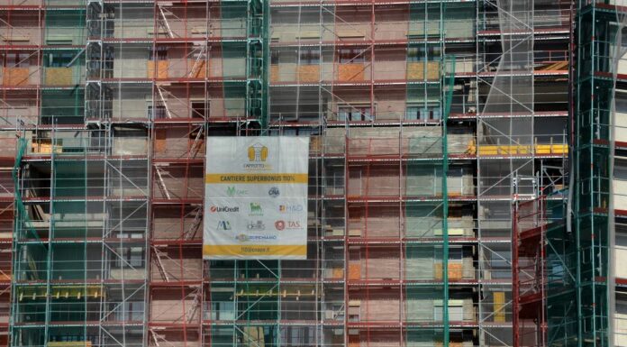 Superbonus, spesi 71,7 mld per riqualificare il 3,1% degli edifici