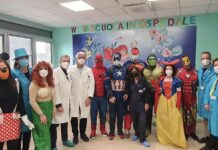 Carnevale in corsia, arrivano i “supereroi” in pediatria al Garibaldi-Nesima di Catania