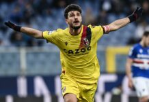 La Samp spreca, Orsolini fa volare il Bologna a Marassi
