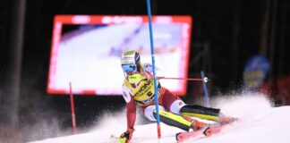 Feller in testa nello slalom di Courchevel, Vinatzer sesto
