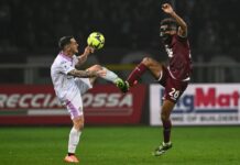 Torino e Cremonese pareggiano 2-2 nel posticipo
