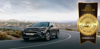Citroen C5 X premiata ai Women’s World Car of the Year