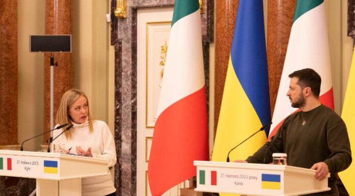 Ucraina, Meloni “Ribadito pieno sostegno, Italia non tentenna”
