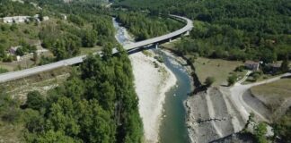 A Castel di Casio lavori lungo 700 metri di asta fluviale del Reno