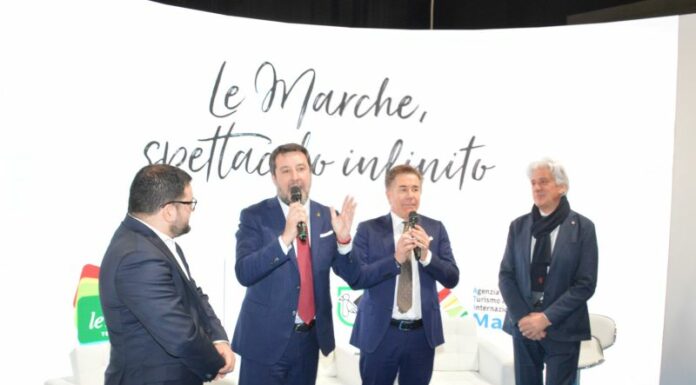 Con la visita di Salvini si chiude la tre giorni delle Marche alla Bit