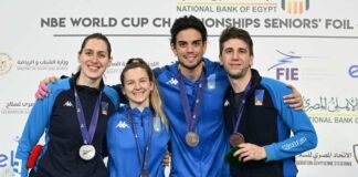 Sabato trionfale per gli azzurri del fioretto al Cairo