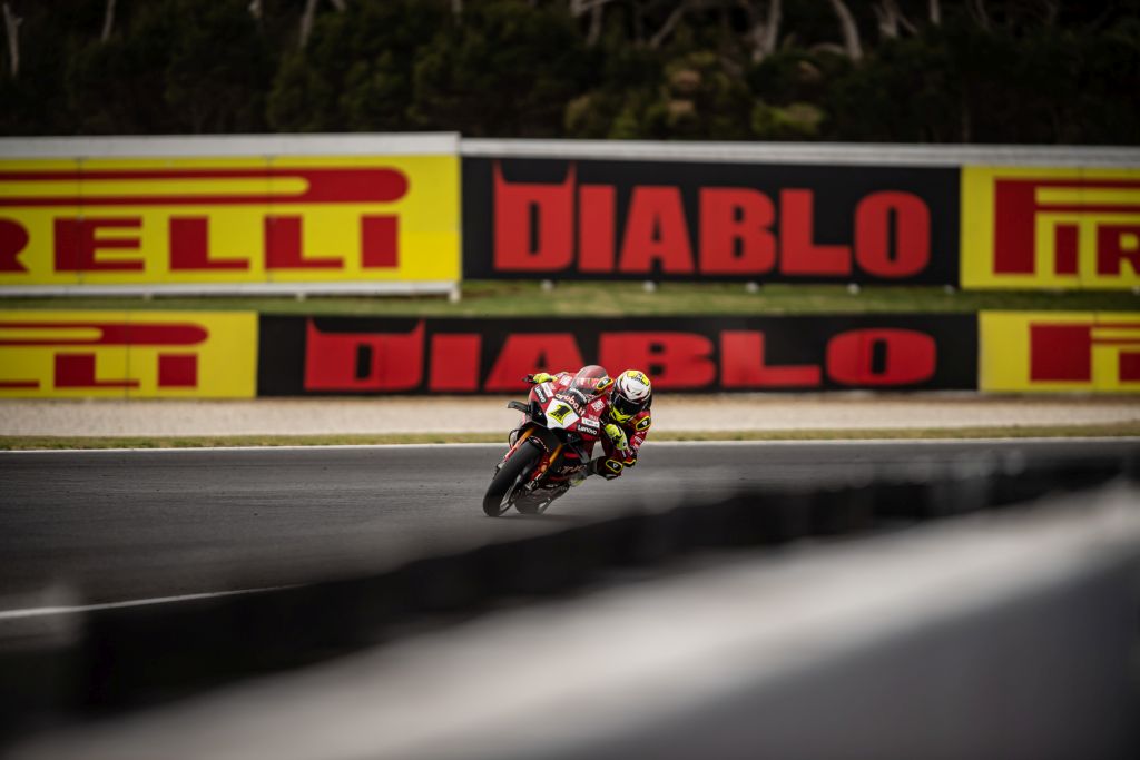 Photo of Pirelli Slick and Rain for en plein Ducati at the Australian Italpress news agency