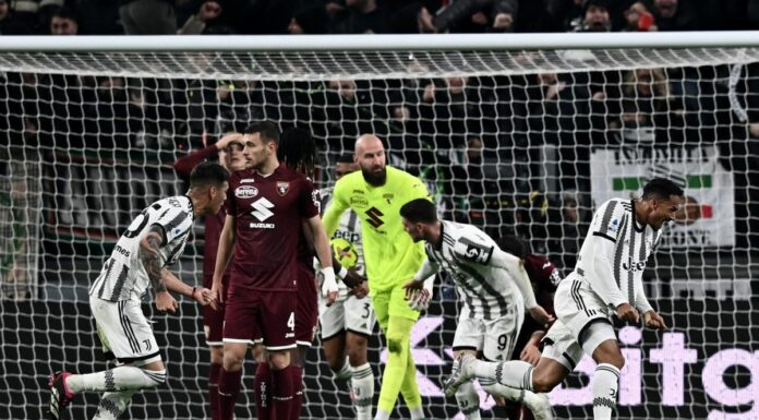 Juventus-Torino 4-2, vittoria bianconera in rimonta