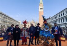 I carnevali della tradizione italiana sfilano in Piazza San Marco