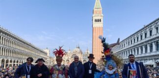 I carnevali della tradizione italiana sfilano in Piazza San Marco