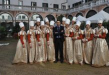 Le Marie del Carnevale di Venezia in cucina con gli studenti della Barbarigo