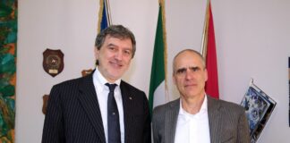 Presidente Abruzzo Marsilio incontra Orfanelli della Denso