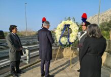 Il Presidente del Consiglio di Stato rende omaggio a Falcone e Borsellino