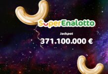 Nuovo record per il Superenalotto, jackpot vale 371,1 milioni