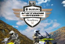 Suzuki, tecniche di guida off-road con V-Strom Off Road Academy