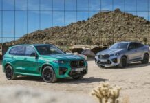 Bmw presenta X5 e X6 M Competition