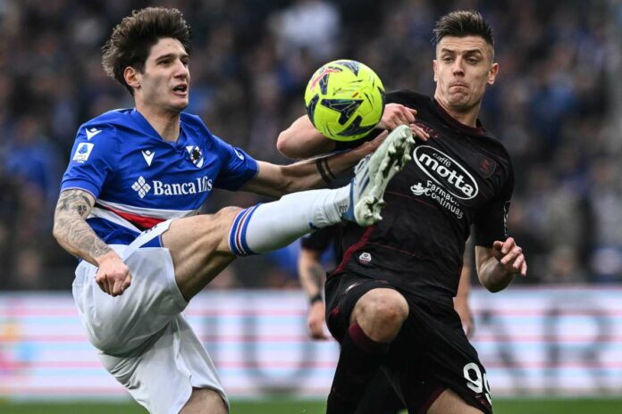 Sampdoria-Salernitana serie A