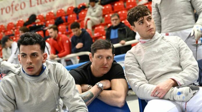 Debutto di Montano nello staff azzurro della sciabola