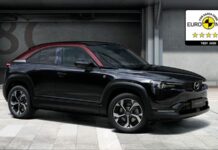 5 Stelle Euro NCAP per la Mazda MX-30 e-Skyactiv R-EV
