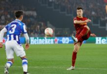 Andata ottavi di Europa League, Roma-Real Sociedad 2-0