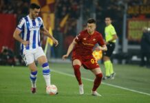 Andata ottavi di Europa League, Roma-Real Sociedad 2-0