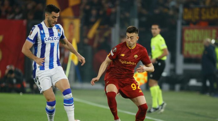 Andata ottavi di Europa League, Roma-Real Sociedad 2-0
