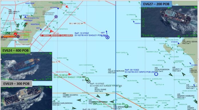 Guardia Costiera “Mille migranti in pericolo al largo della Calabria”