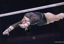 Giorgia Villa medaglia d’argento alle parallele asimmetriche
