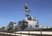 Malta, la nave americana Uss Nitze attracca nel porto di La Valletta