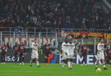 Il Milan sbatte contro la Salernitana, 1-1 a San Siro