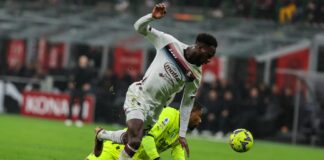 Il Milan sbatte contro la Salernitana, 1-1 a San Siro