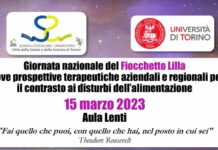 Disturbi dell’alimentazione, una panchina lilla al “Molinette” di Torino