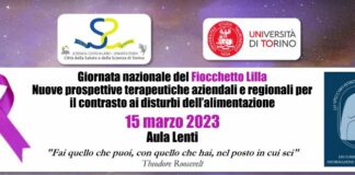 Disturbi dell’alimentazione, una panchina lilla al “Molinette” di Torino