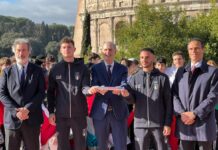 A Roma staffetta virtuale a 500 giorni da Parigi2024