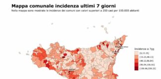 In Sicilia contagi Covid in calo e ospedalizzazioni stabili