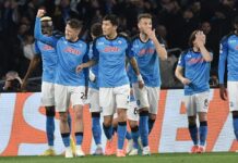 Napoli-Eintracht 3-0, partenopei ai quarti di Champions