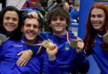 Subito quattro medaglie per gli azzurri a Pisa