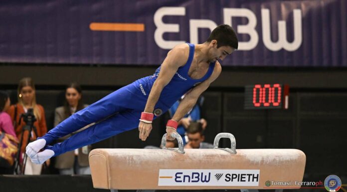 Tre medaglie per gli azzurri dell’artistica a Stoccarda