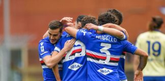 Sampdoria-Verona 3-1, blucerchiati attaccati al treno salvezza
