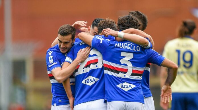 Sampdoria-Verona 3-1, blucerchiati attaccati al treno salvezza