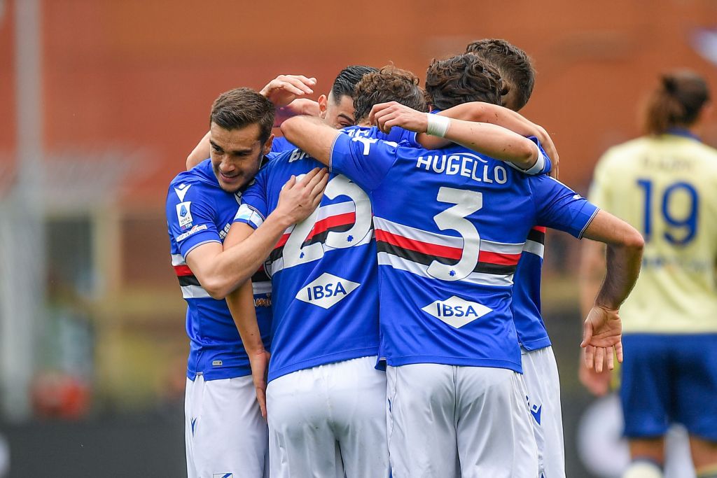 Sampdoria-Verona 3-1, blucerchiati attaccati al treno salvezza Sampdoria-Verona 3-1, blucerchiati attaccati al treno salvezza