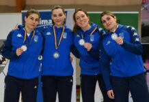 Cdm sciabola, azzurre argento nella prova a squadre