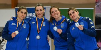 Cdm sciabola, azzurre argento nella prova a squadre