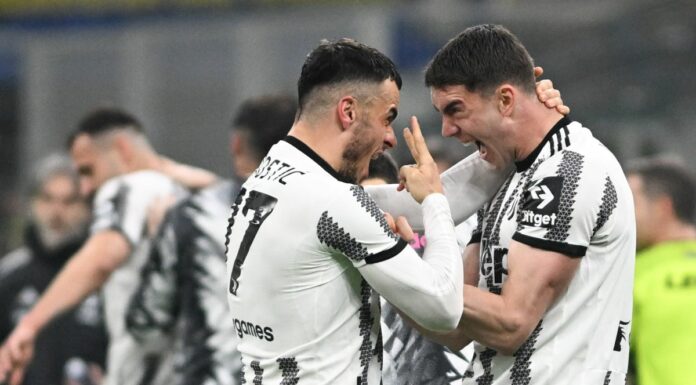 La Juve corsara batte 1-0 l’Inter, decide Kostic