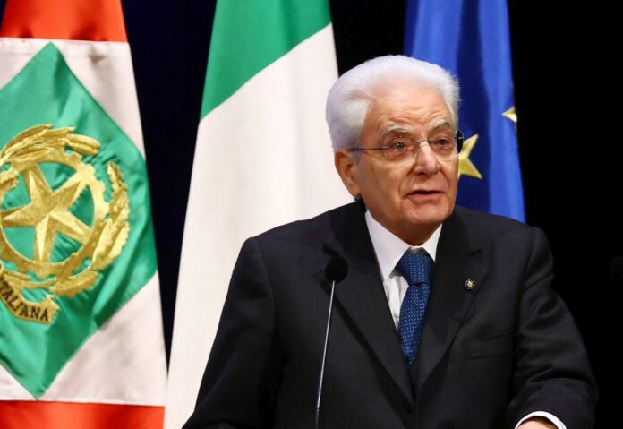 Presidente della Repubblica Sergio Mattarella ,Inaugurazione Anno della Cultura 2023 al Teatro Grande,
