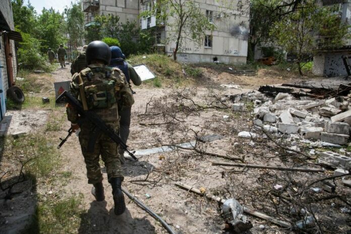 Ukraine: Ukrainian city of Severodonetsk