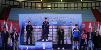 Tennistavolo, Roncallo e Cappuccio campioni italiani 2^ categoria