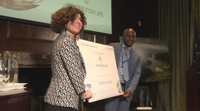 “Water For Life-Aqp Award”, il premio per la sostenibilità va al Lesotho