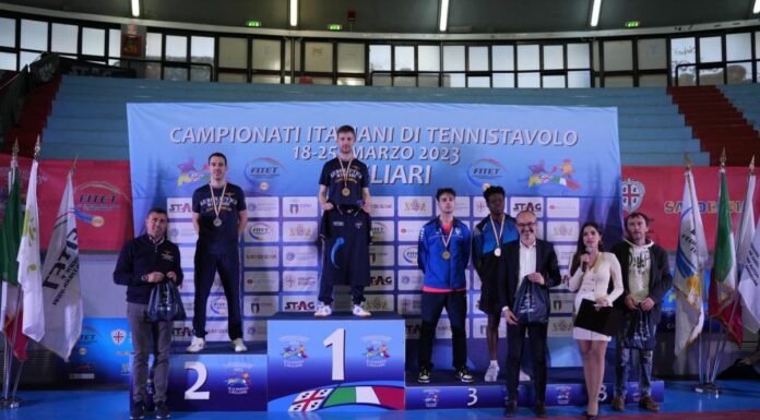 Chiusi gli Assoluti di tennistavolo, Wenling e Mutti campioni