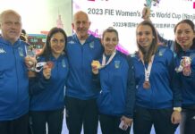 Spadiste azzurre vincono il bronzo a Nanchino